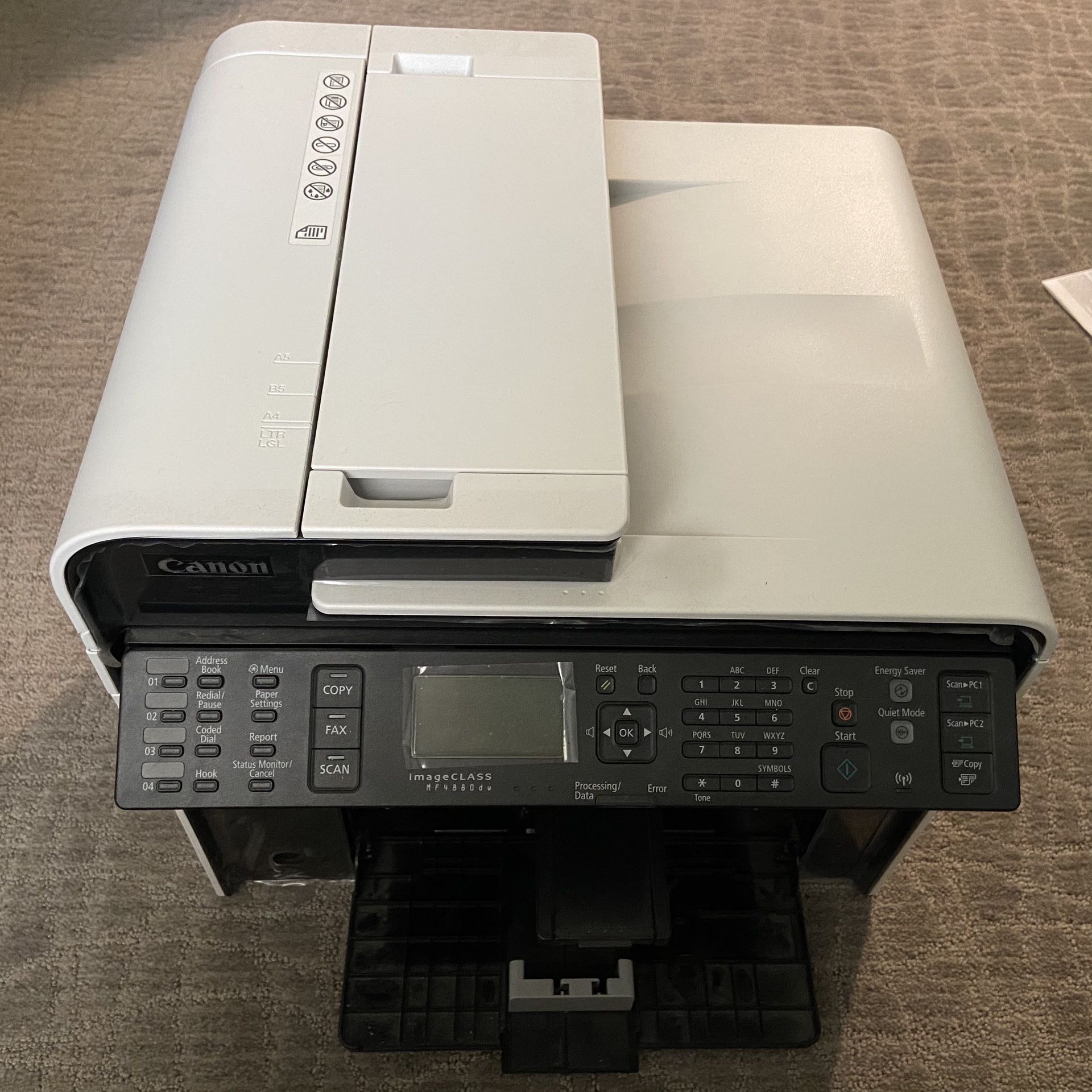 Canon wireless laser printer/copier/scanner