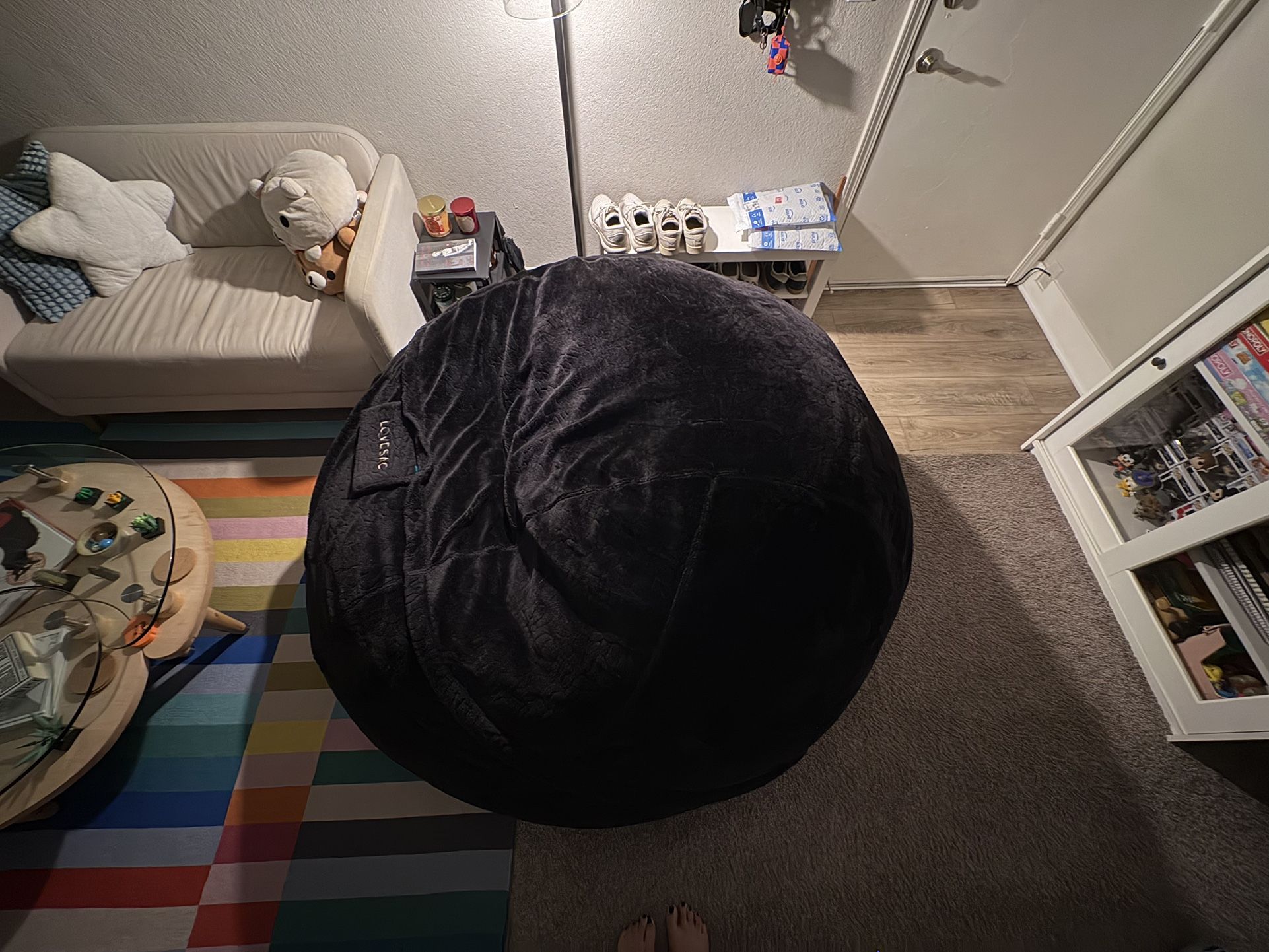 LoveSac insert + cover (Obsidian)