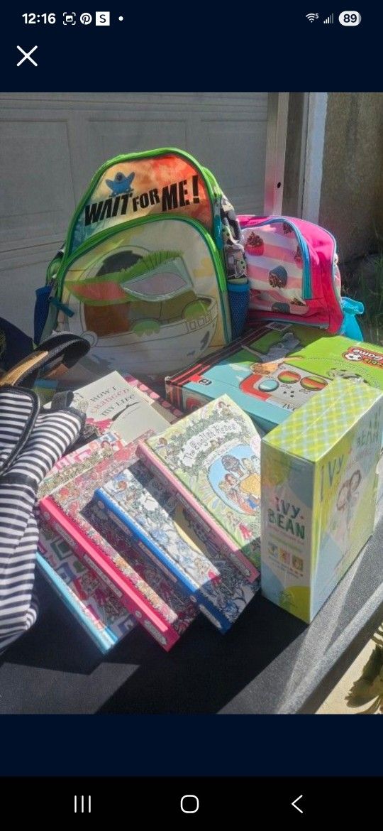 Girls Books. All Bew. All For 12