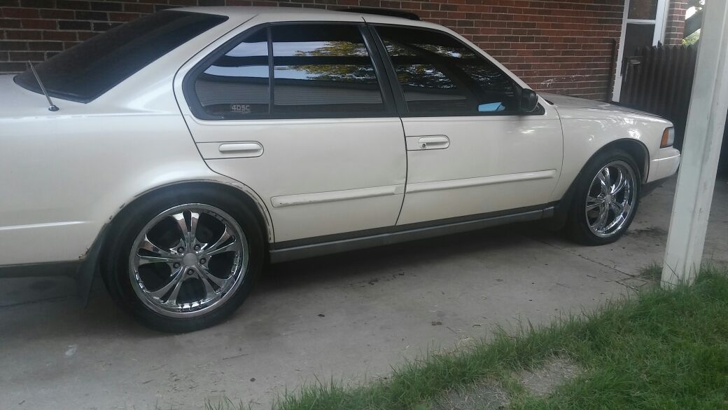 18" chrome wheels