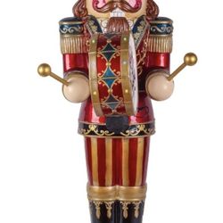 Two 58” Nutcrackers With LED Lights And Sound. NEW In Original Packaging.
