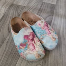 Birki's 37 Fairy Style Clogs BIRKENSTOCK Rare Victorian Design US Size 6