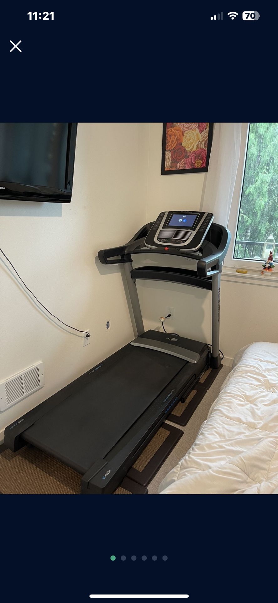 Nordictrack S45i treadmill