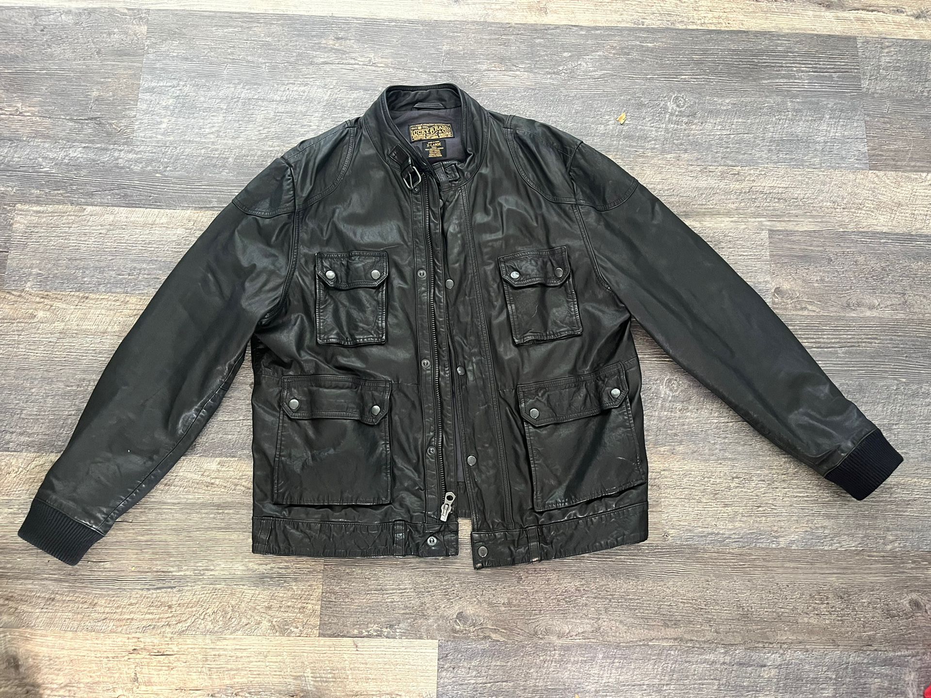 Leather Jacket XL