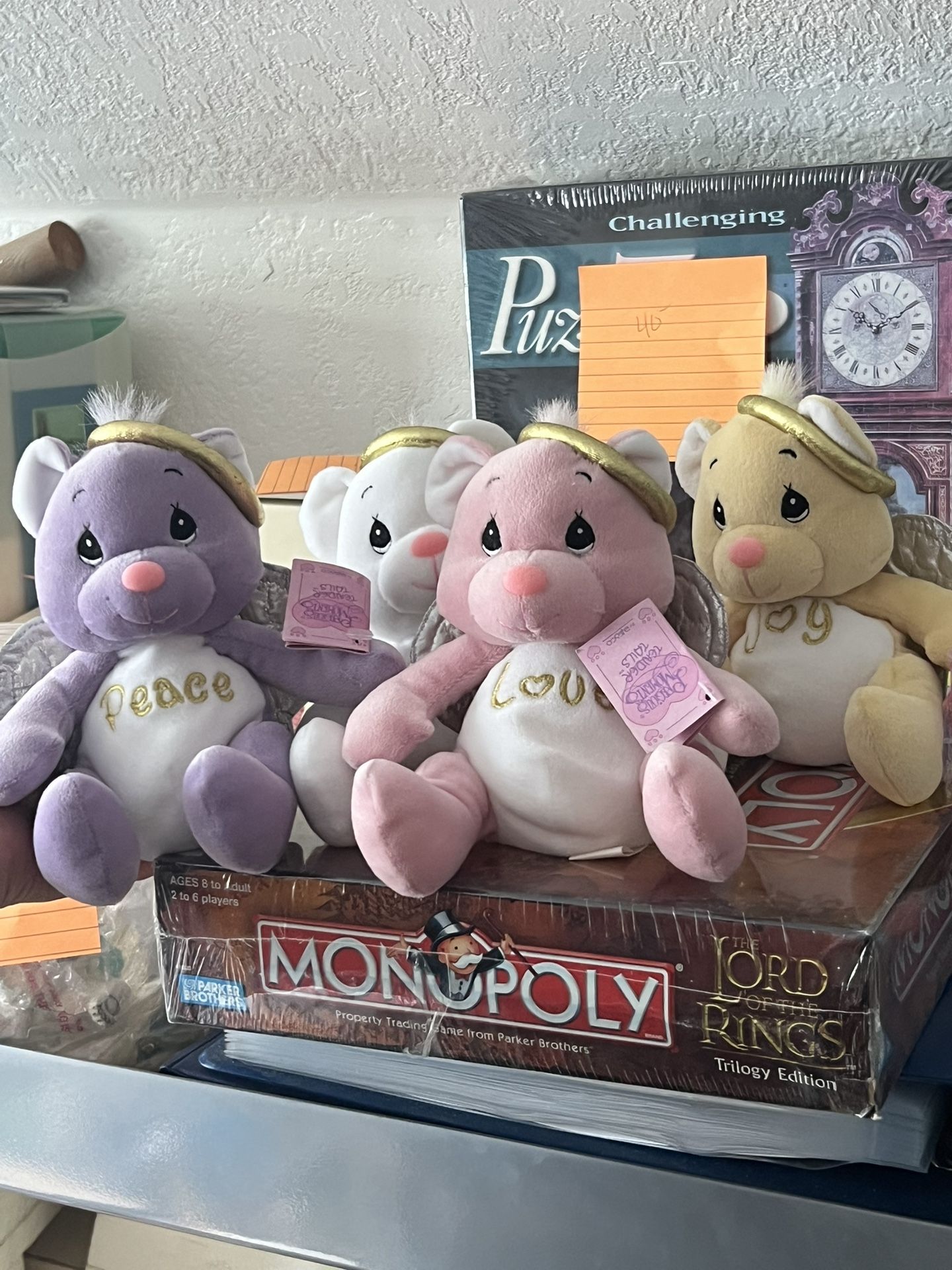 Precious Moments - Tender Tails Angel Bears