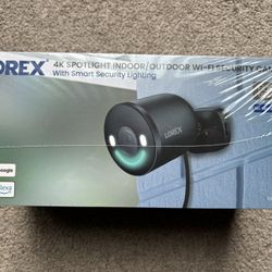 Brand New Lorex 4k WiFi Camera