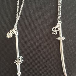2 Swords With Charms