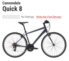 2019 Cannondale Quick 8  Hybrid Bike