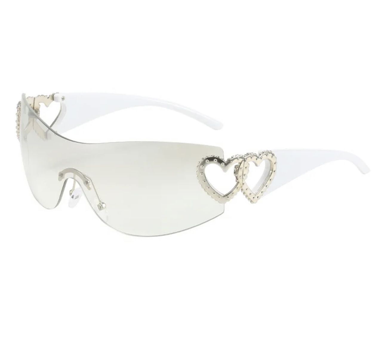 Y2K Heart Sunglasses 