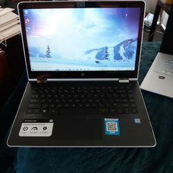Hp Laptop Touchscreen With Tablet Mode Bluetooth USB Hdmi Windows 10 Core I3 Processor