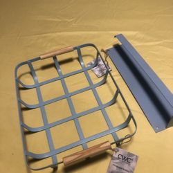 Basket & Towel Holder