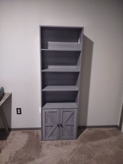 Bookcase with doors