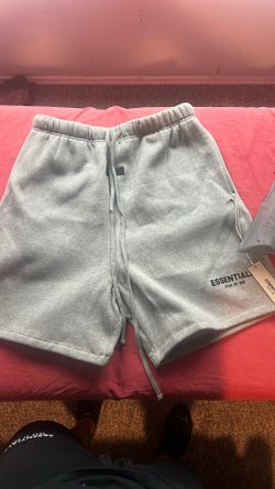 Essentials Dark Oatmeal Shorts Large