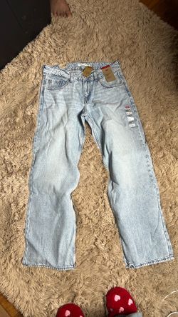Levi's Light Wash Straight Leg Jeans