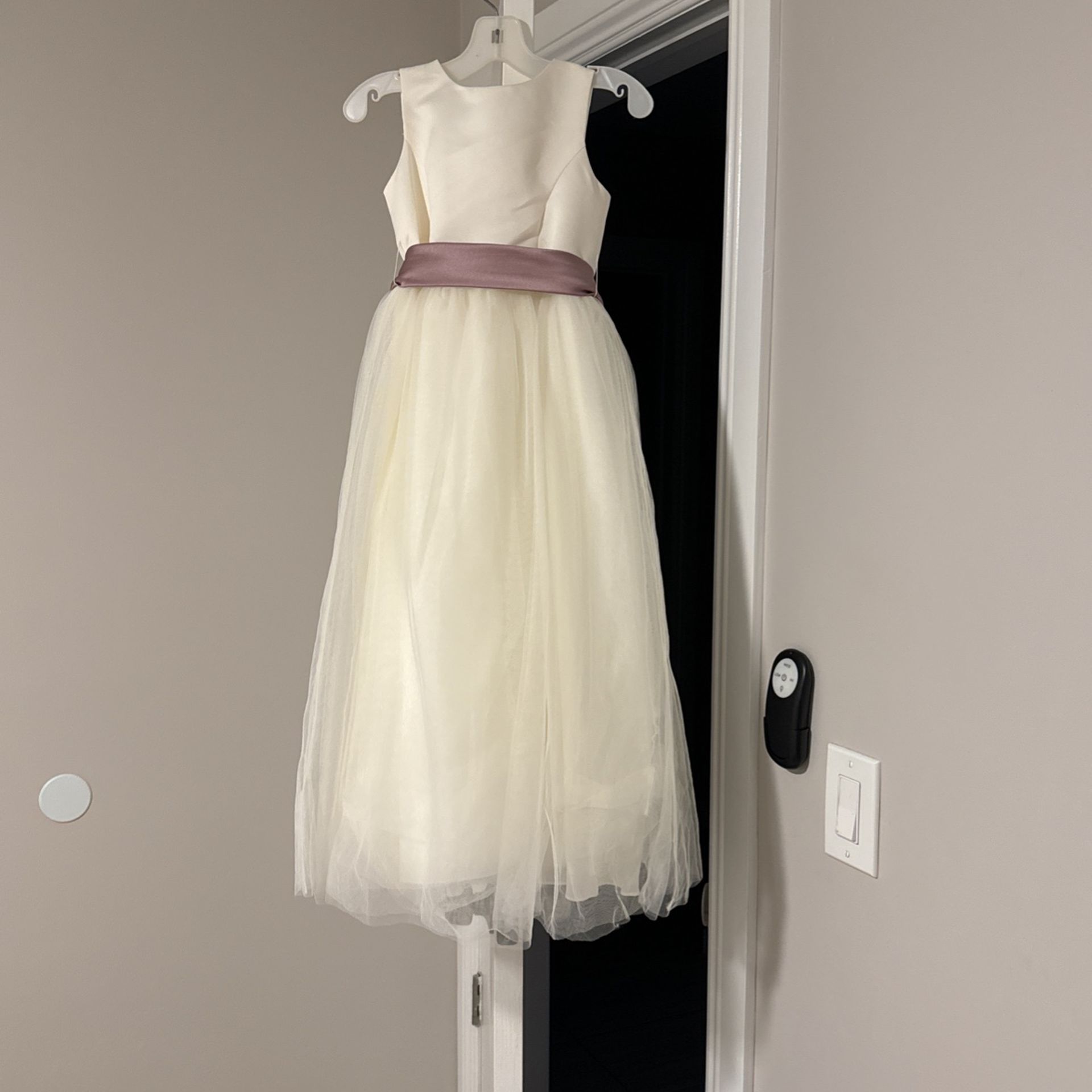 Ivory Flower Girl Dress