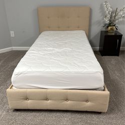 Twin Size bed With Mattress 