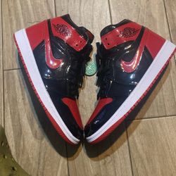 Size 11 Air Jordan 1 Retro High ‘Patent Bred'
