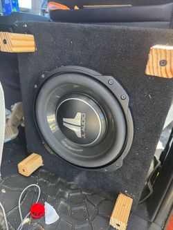 JL Audio TW3 10 inch sub and JL RD 500/1 amp