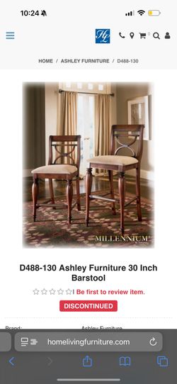 Ashley Furniture 30 inch Bar stool (Set of 2)