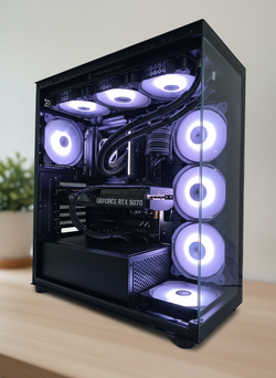 RTX 5070 + Ryzen 7600 Gaming PC — 1440p Ultra/4K Beast | 2TB | 360mm AIO