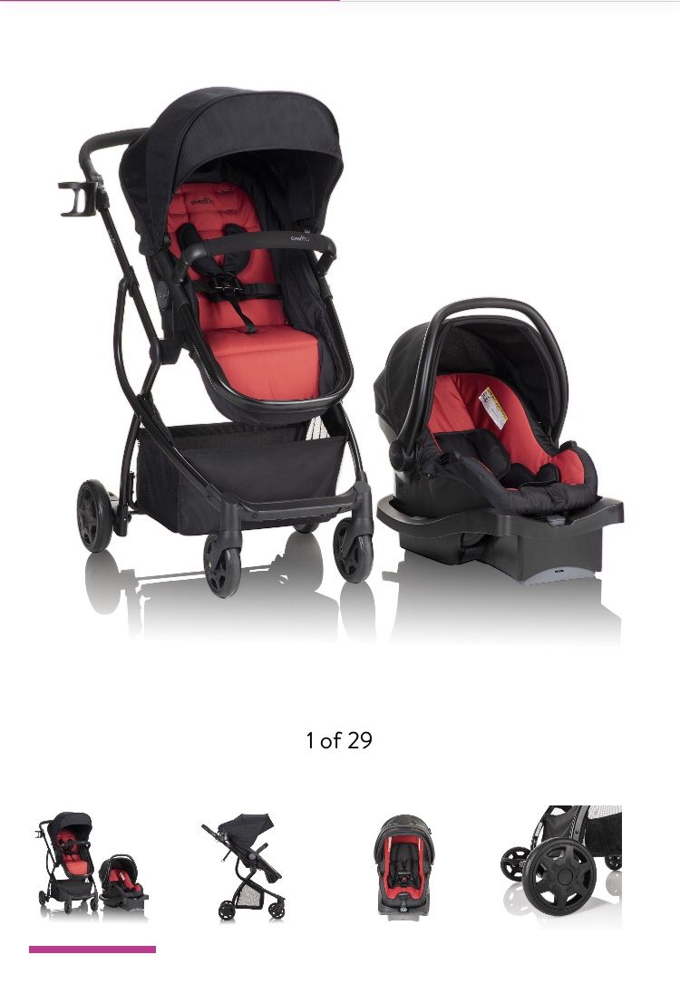 Evenflo Urbini Omni Plus Travel System Stroller for Sale in