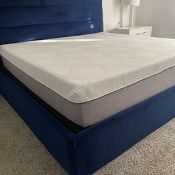 King Size Mattress 12” Inches Thick Plush Firm New From Factory Wrapped in Plastic Also Available: Twin, Full And Queen Same Day Delivery 🚚