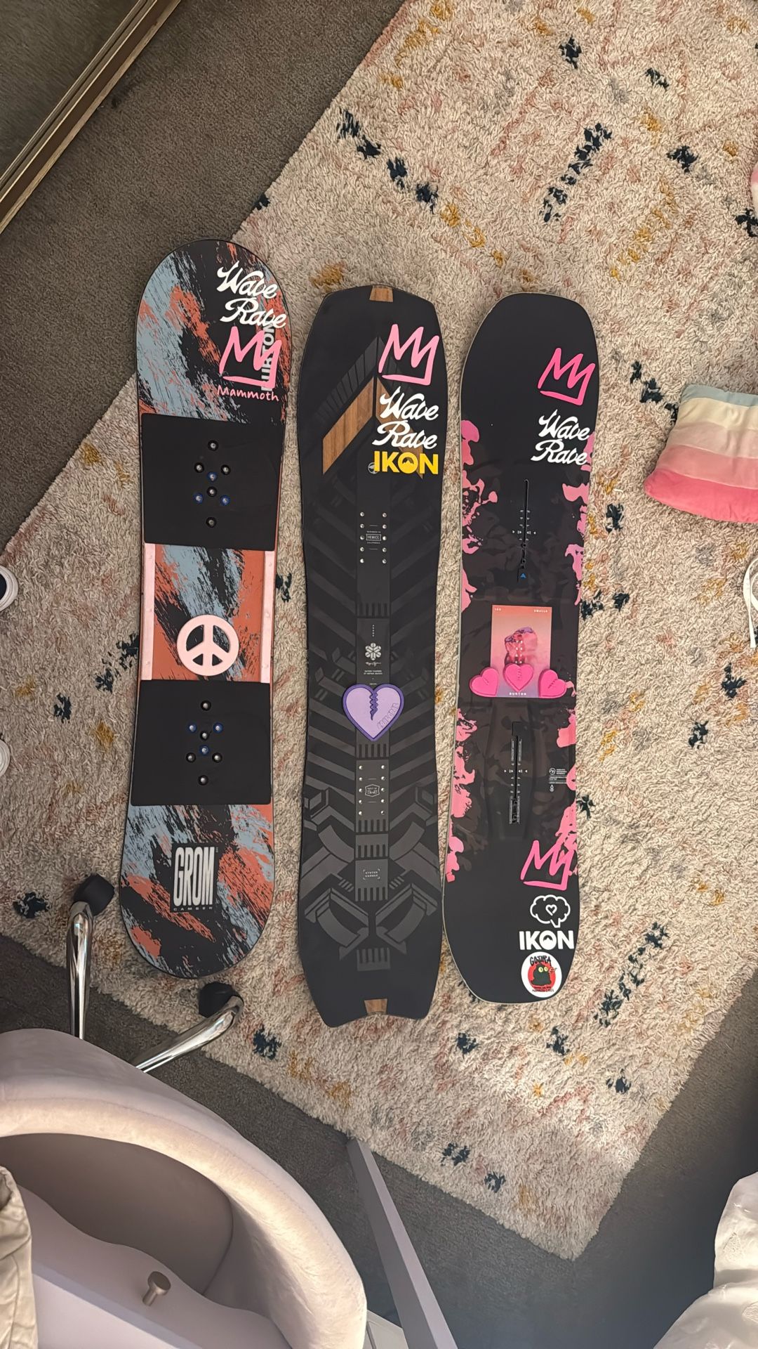 Kids Snowboards 100 200$