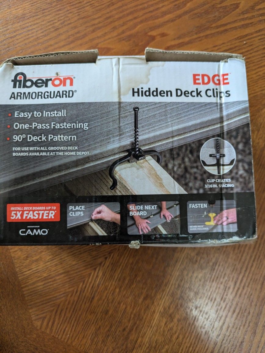 Deck Clps By Fiberon Armorguard
