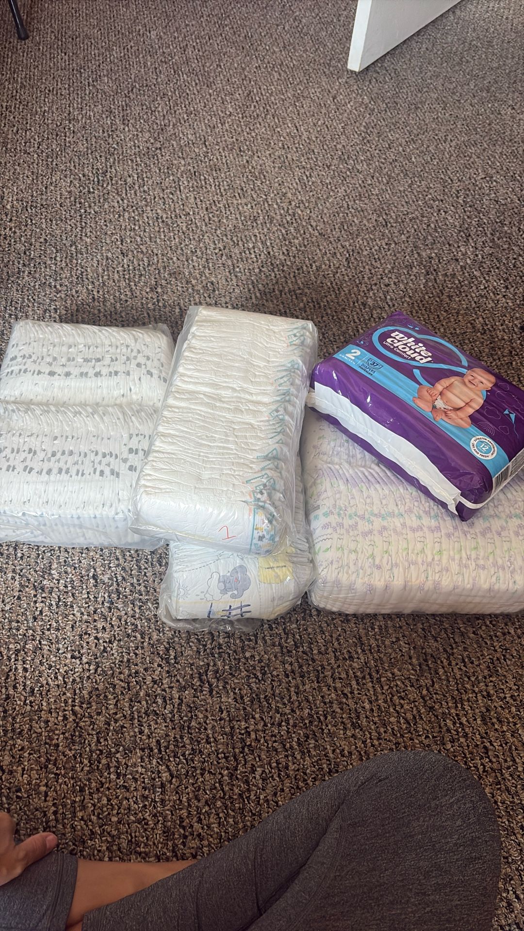 Baby Diapers $10.00 Each Bag