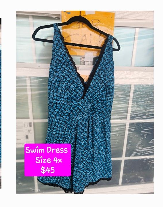 Swim Dress Mermaid Print From Torrid