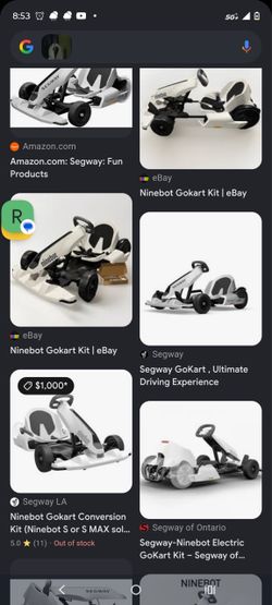 Ninebot electric go-kart