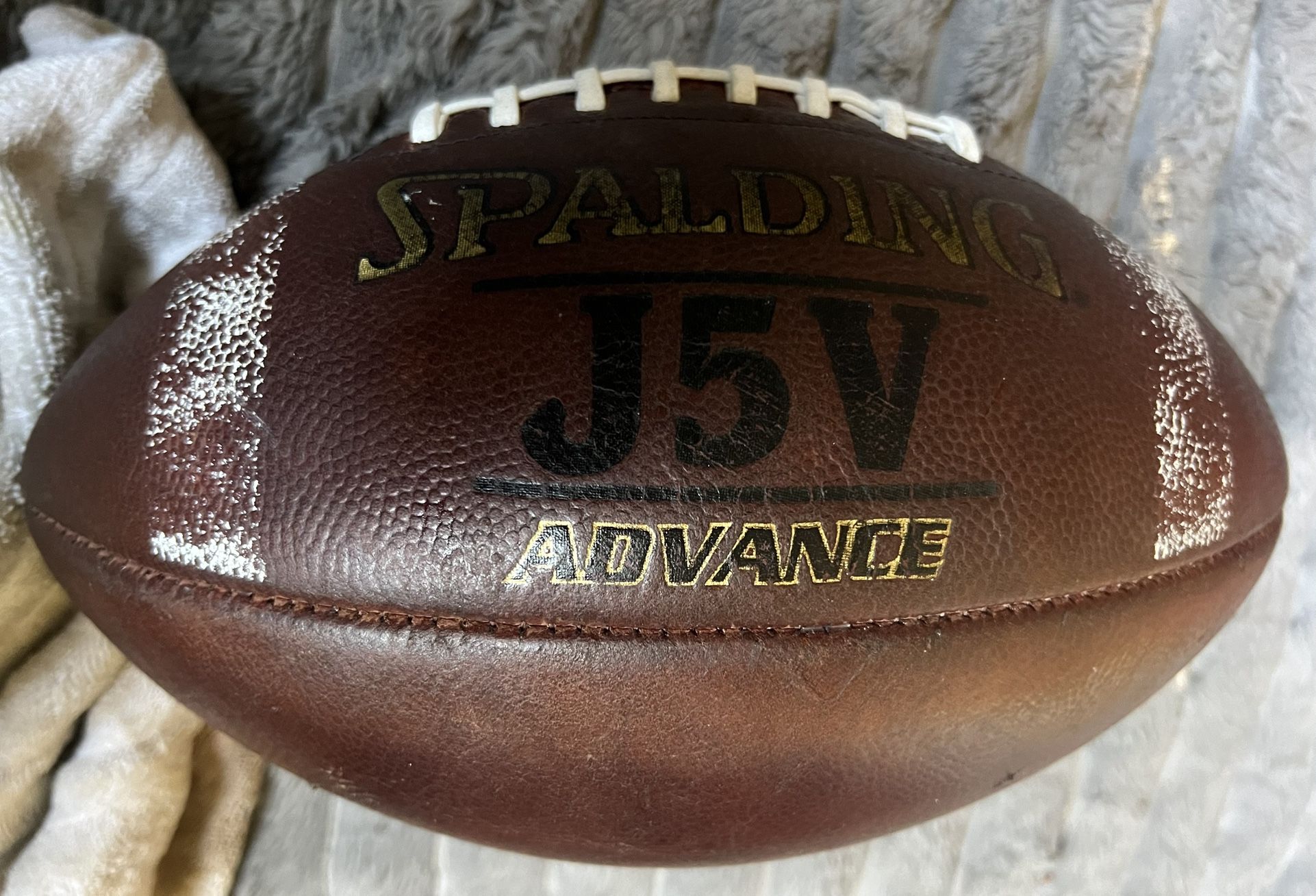 Spalding J5V Leather Football