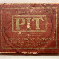 Antique PATENTED 1904 BULL AND BEAR PIT CARD GAME BY PARKER BROTHERS VINTAGE 