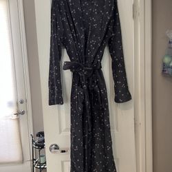 New Womens Long Robe Size S/M