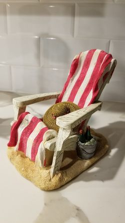 Beach chair wine bottle holder