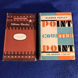 Aldous Huxley Point Counter Point Collected Works Books 