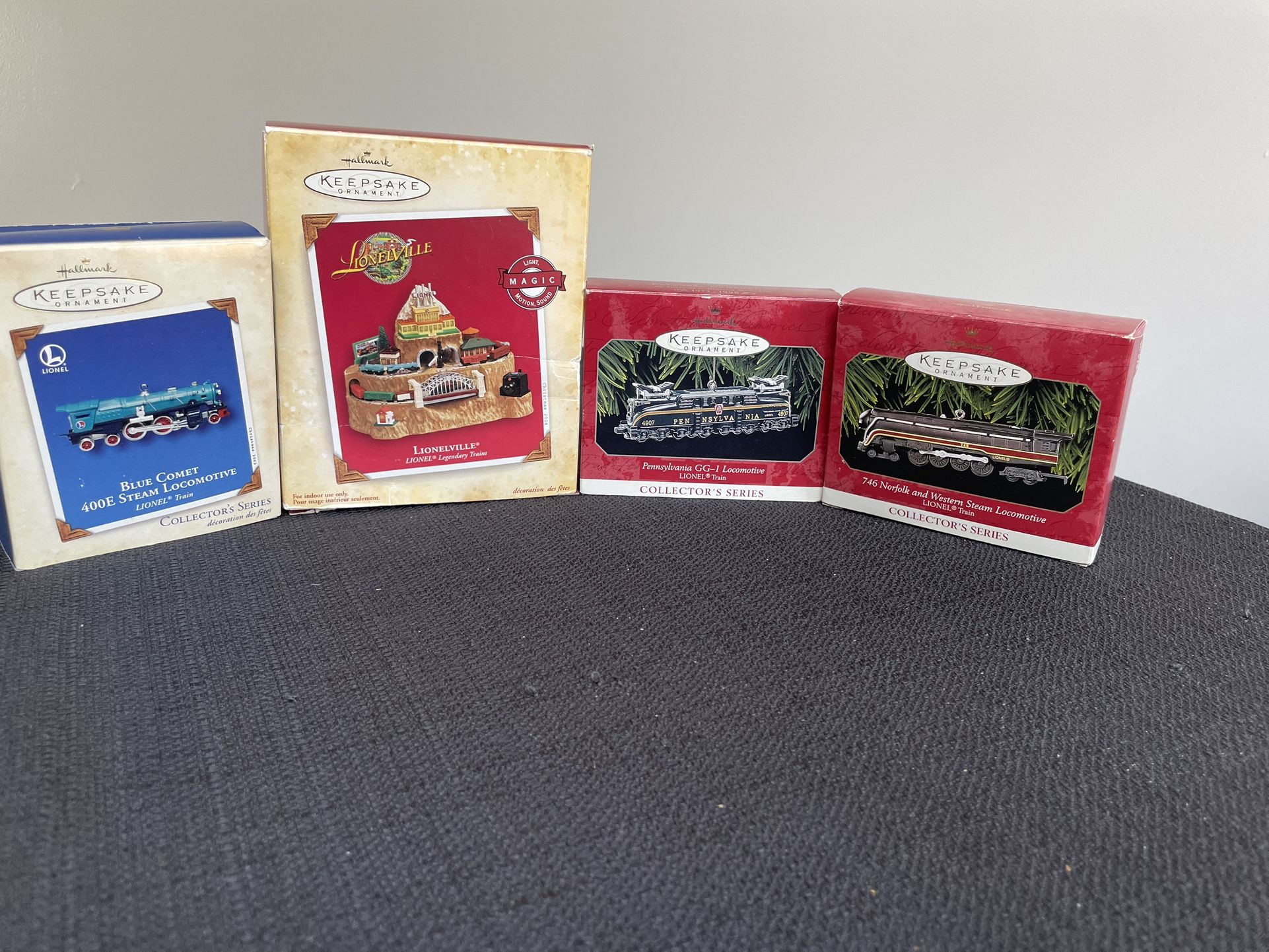 Lionel Train Ornaments