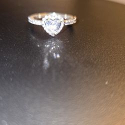 Size 6 New Pandora Sterling Silver Heart Ring