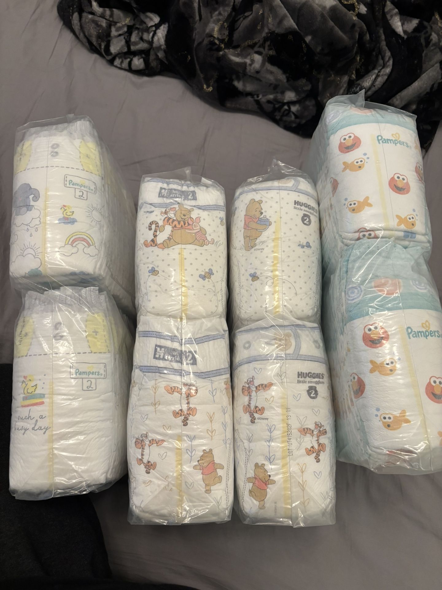 Size 2 and 3 Diapers For 10$ Each