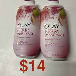 Olay Berry Passionate Body Wash Set