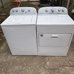 Whirlpool Washer And Dryer