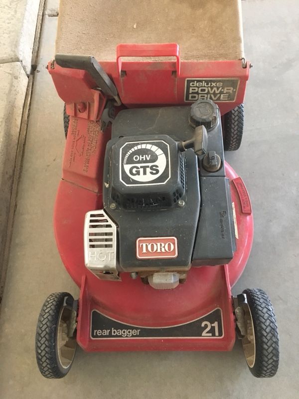 Toro 5.0 GTS 21” Self Propelled lawn mover