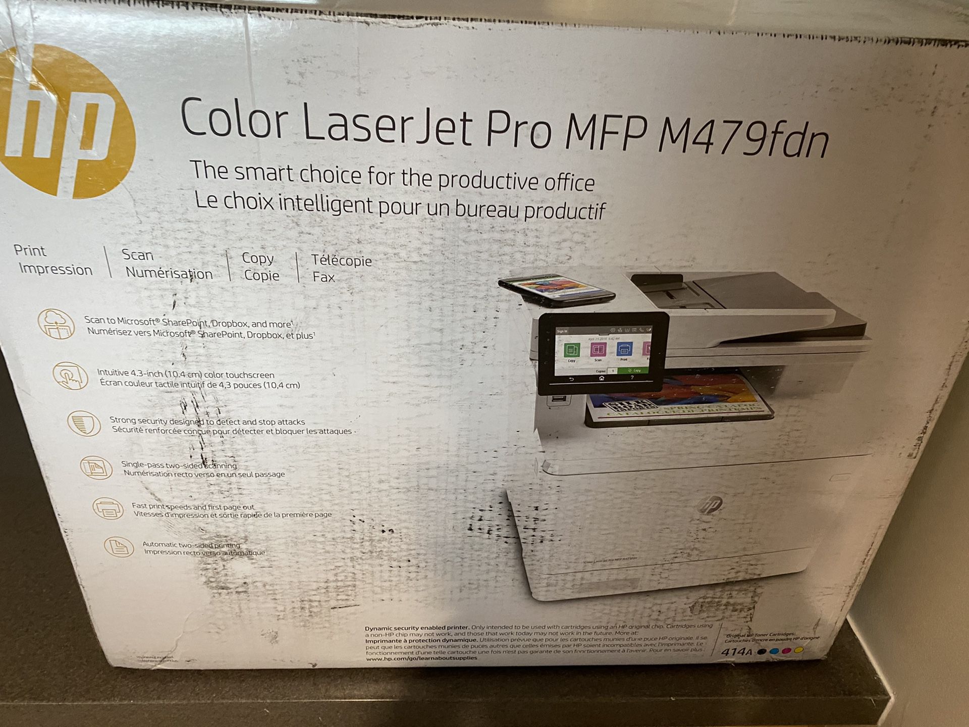 HP color laser jet pro MFP M479DN