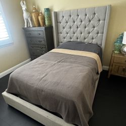 Full Size Mattress And Bed frame 