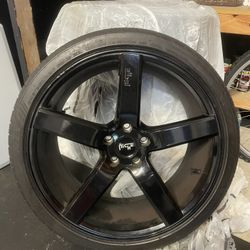 20” Black Rims Niche