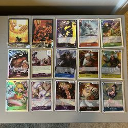 One Piece TCG Two Legends Cards Lot (15)