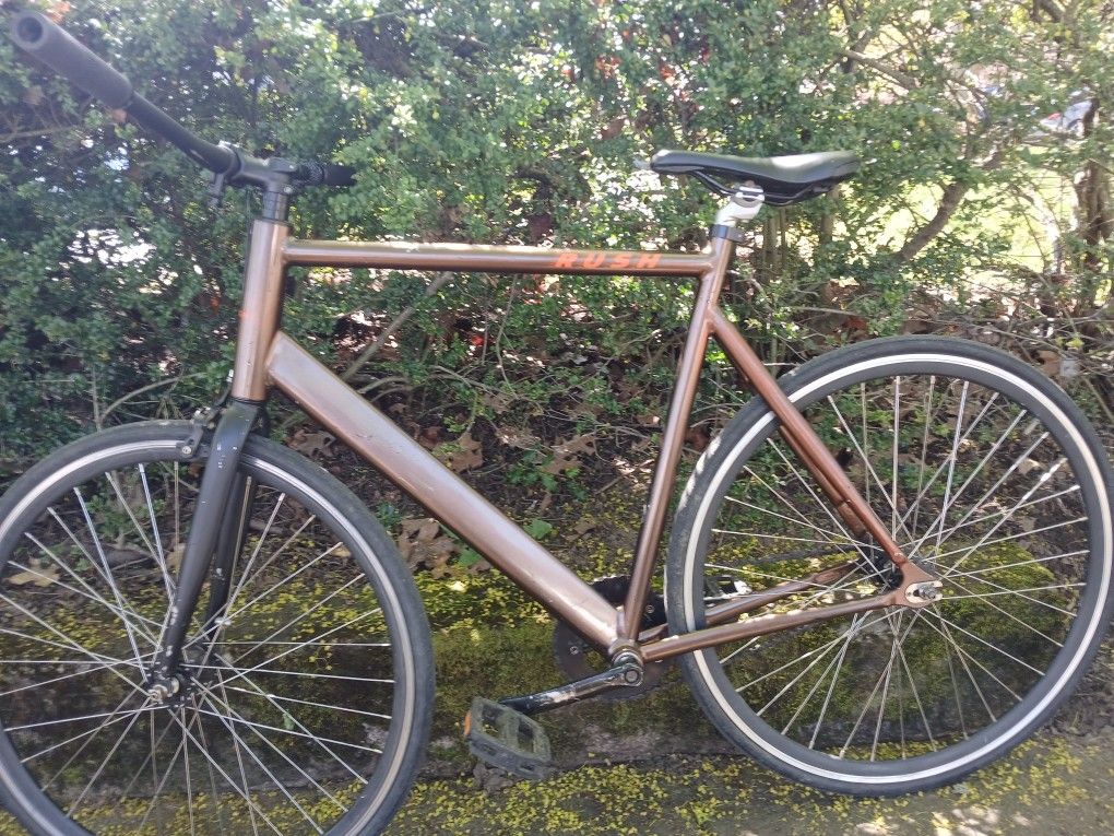 super fast road/gravel bike rush brand