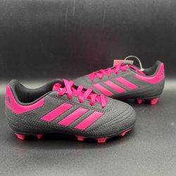 Adidas Goletto VI FG J Pink Soccer Cleats - Kids Girls Size 12 (G26368)