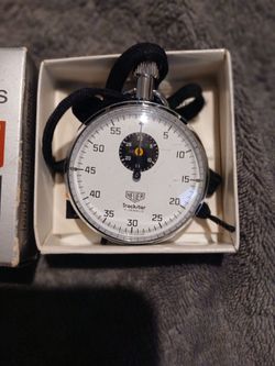Heuer Track Star 7 Jewels Vintage Stopwatch