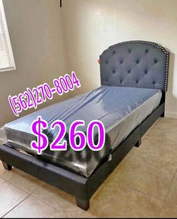 New twin bed